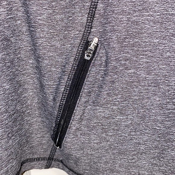 C9 by Champion Small Quarter Zip Athletic Gray Lightweight Pullover - Picture 4 of 14